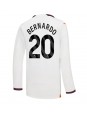 Manchester City Bernardo Silva #20 Replika Borta Kläder 2023-24 Långärmad